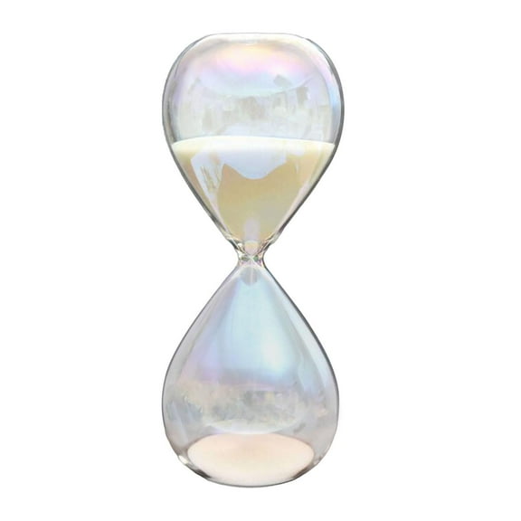 Esquirla Sand Hourglass, Sand Clock Kids Adults Gift, Glass Sand Timer, Sandglass for Restaurant Home Bedroom Decoration 30min