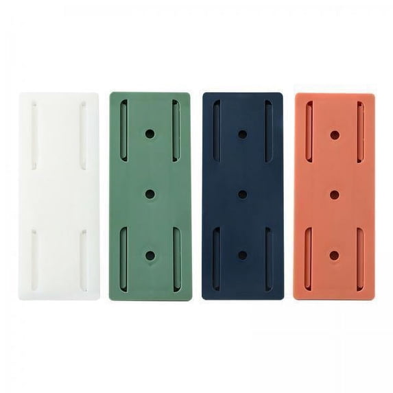 Esquirla Set of 2 Socket Holders, Mounting System, Storage Solution, No Required, Self-, Effortless Installation , mixed, 4 Pcs