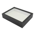 thumbnail image 1 of Esquirla Shadow Box Frame Shadowbox Desktop Hanging Ornament Dried Flower Display Case for Keepsake Medals DIY Gifts Awards Black, 1 of 8