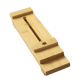 Esquirla Sharpening Stone Holder Anti Skid Adjustable Sink Bridge Whetstone Holder Grindstone Holder with Nuts Wooden Material Suitable for Kitchen Tools House S