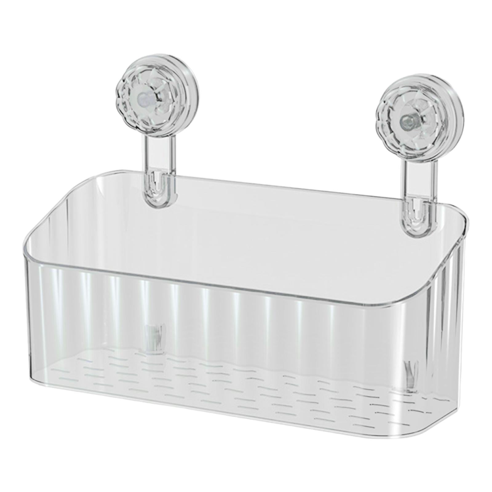 Esquirla Shower Basket Suction Cup Bathroom Organizer Wall Mounted ...