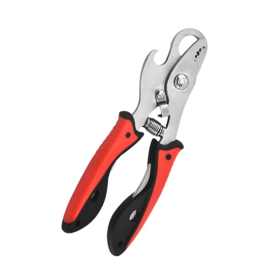 Esquirla Snails Tail Cutting Plier,Snails Tail Remover,5.8'' Snails Cutting Tool,Multipurpose Metal Snails Scissors,Multifunctional Pliers red