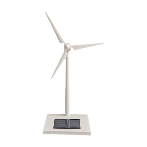 Esquirla Solar Powered Windmill DIY Model Desk Craft Educational Toy Science Experiment Thermal Energy Driven Fan Suitable for Office Display Classroom Teachin L
