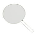 thumbnail image 1 of Esquirla Stainless Steel Fine Mesh Splatter Screen, Comfort Grip Handle, Fine Mesh Frying Pans Cover for Kitchen 25cm, 1 of 8