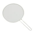 thumbnail image 1 of Esquirla Stainless Steel Fine Mesh Splatter Screen, Comfort Grip Handle, Fine Mesh Frying Pans Cover for Kitchen 29cm, 1 of 8