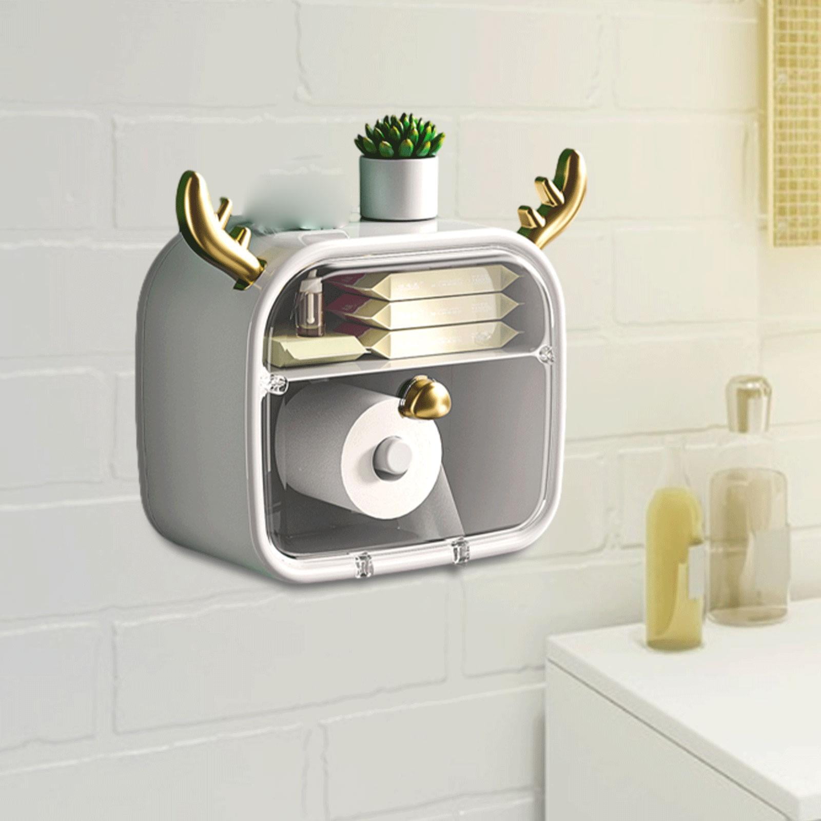Esquirla Toilet Paper Holder,Paper Tissue Holder,Multifunction,Wall ...