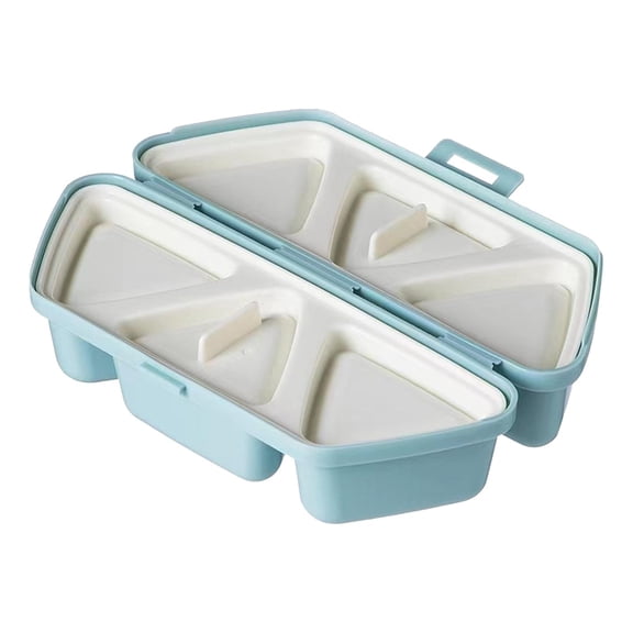 Esquirla Triangular Sushi Case, Sushi Container, DIY Kitchen Tool, Stackable Food Storage, Lunch Container, Onigiri Box for Rice, Sushi,