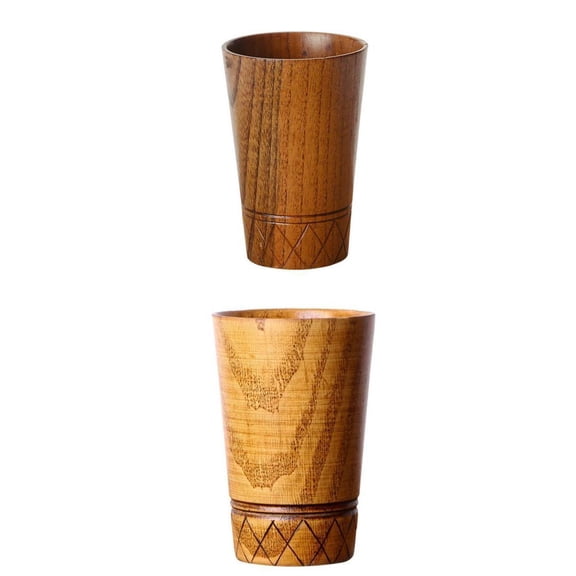 Esquirla Wooden Mug Beer Tea Cup Handmade Natural Wood Construction for Cold or Warm Drinks easy to clean suitable for men gifts party