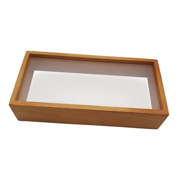 Esquirla Wooden Shadow Box Frame, Dried Flower Display Case, DIY Gifts, Floating Picture Frame, Photo Frame for Pictures, Artwork, Memorabilia 6inch