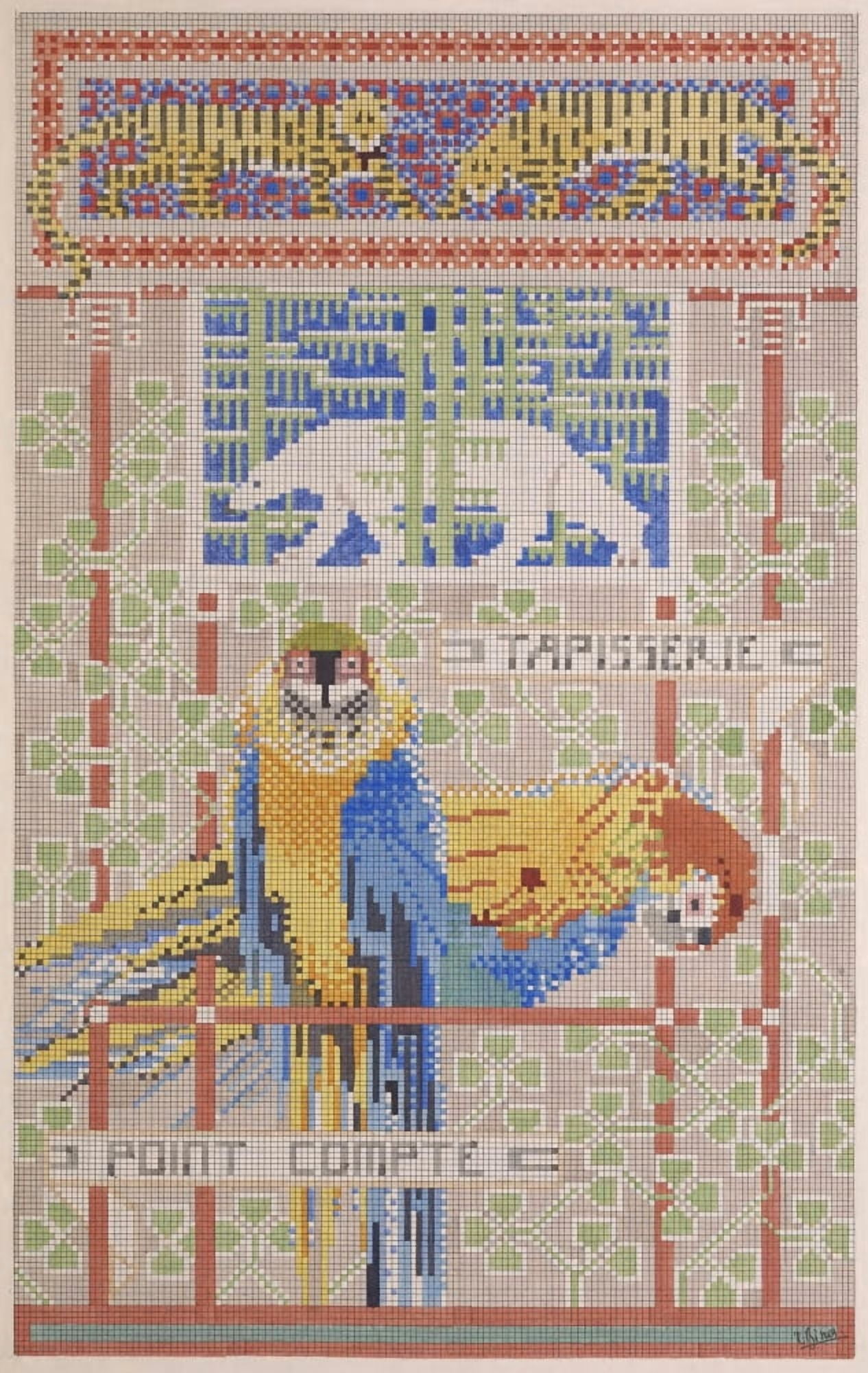 Esquisses decoratives c1900-11 Canvas Art - Rene Binet (18 x 24)