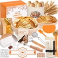 thumbnail image 1 of EssPur Sourdough Starter Kit, Complete Bread Baking Supplies with Banneton Proofing Basket, Bread Making Tools Set, Sourdough Kit Gift for Bakers, 1 of 9