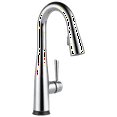 thumbnail image 1 of Essa Single Handle Pull-Down Bar / Prep Faucet with Touch2O® Technology in Chrome 9913T-DST, 1 of 2