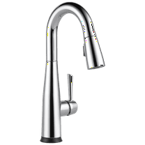 Essa Single Handle Pull-Down Bar / Prep Faucet with Touch2O® Technology in Chrome 9913T-DST