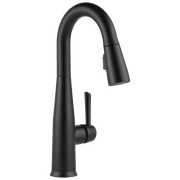 Essa Single Handle Pull-Down Bar / Prep Faucet with Touch2O  Technology in Matte Black 9913T-BL-DST