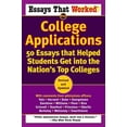 thumbnail image 1 of Pre-Owned Essays That Worked for College Applications: 50 Essays That Helped Students Get Into the Nation's Top Colleges (Paperback) 0345452178 9780345452177, 1 of 1