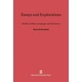 thumbnail image 1 of Essays and Explorations: Studies in Ideas, Language, and Literature, (Hardcover), 1 of 1