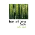 thumbnail image 1 of Essays and Literary Studies (Paperback), 1 of 1