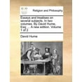 thumbnail image 1 of Essays and treatises on several subjects. In two volumes. By David Hume, Esq; ... A new edition. Volume 1 of 2 (Paperback), 1 of 1