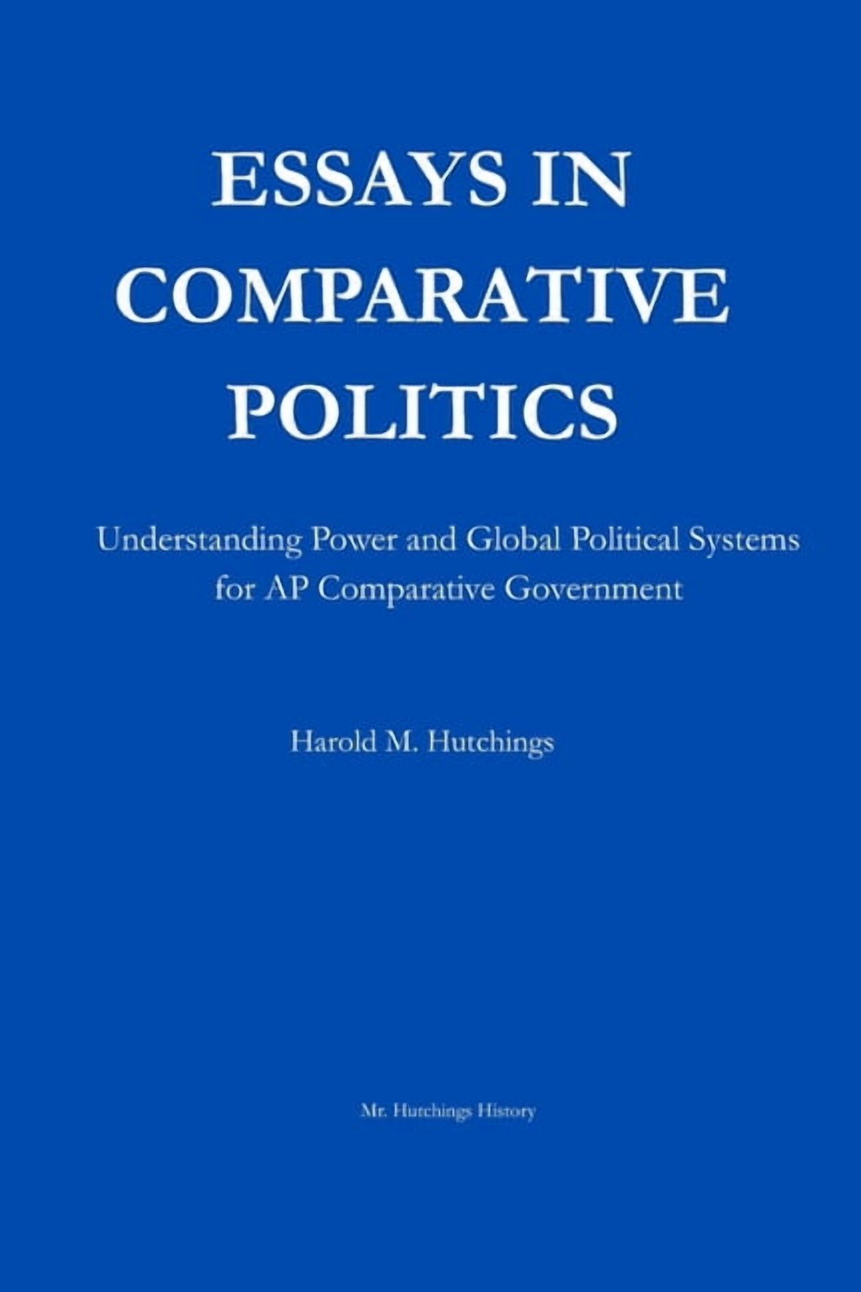 Mr. Hutchings History: AP Comparative Go Essays in Comparative
