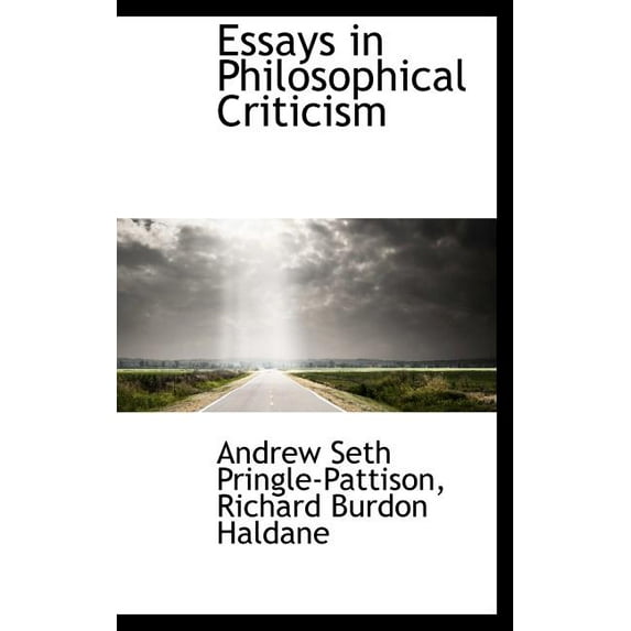 Essays in Philosophical Criticism (Hardcover)