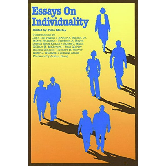 Pre-Owned Essays on Individuality (Hardcover) 0913966274 9780913966273