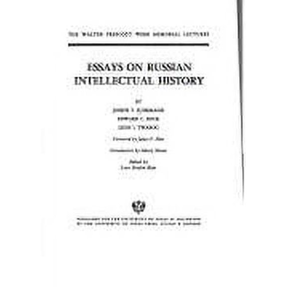 Pre-Owned Essays on Russian Intellectual History (Hardcover) 9780292701199