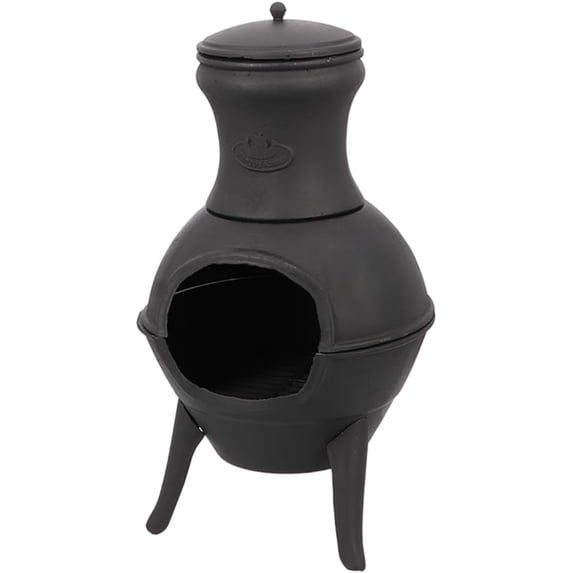 Esschert Design FF109 Terrace Heater, 14"D x 14"W x 25"H, Black