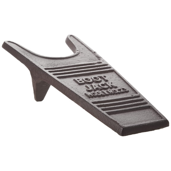 Esschert Design Cast Iron Bootjack  Durable Rustic Boot Remover for Mudrooms & Entryways