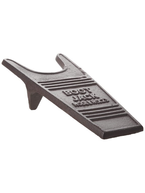 Cast Iron Bootjack Durable Rustic Boot Remover for Mudrooms & Entryways