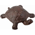 thumbnail image 1 of Esschert Design Cast Iron Decorative Turtle, Large, Antique Brown, 1 of 3