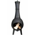 thumbnail image 1 of Esschert Design Cast Iron Terrace Chimenea Heater, 14" dia., 1 of 3