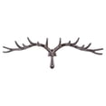 thumbnail image 1 of Esschert Design DB79 Antler Hook, Antique Brown - Cast Iron - Large, 1 of 1
