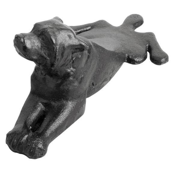 Esschert Design Black Dog Door Wedge  Decorative & Functional Door Stop