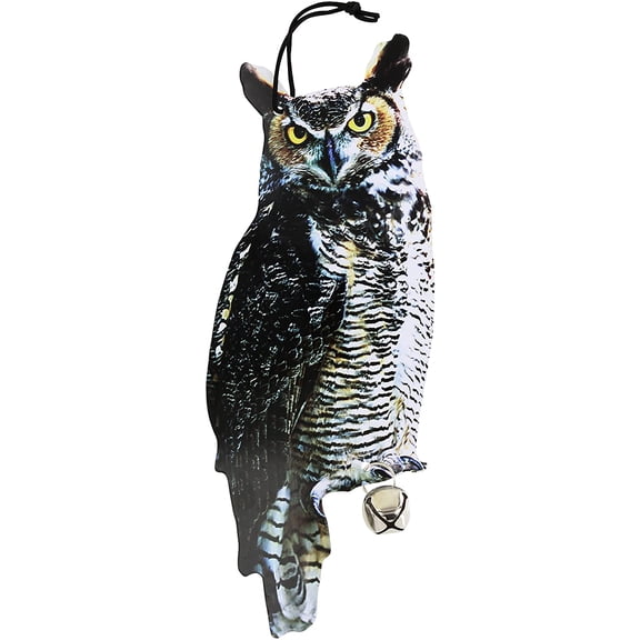 Esschert Design FB142 Scare Crows Decoy, 0.06"D x 5.9"W x 16.2"H, Owl