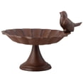 thumbnail image 1 of Esschert Design FB164 Small Cast Iron Pedestal Birdbath – Garden & Patio Water Feature  More SEO-Focused, 1 of 1