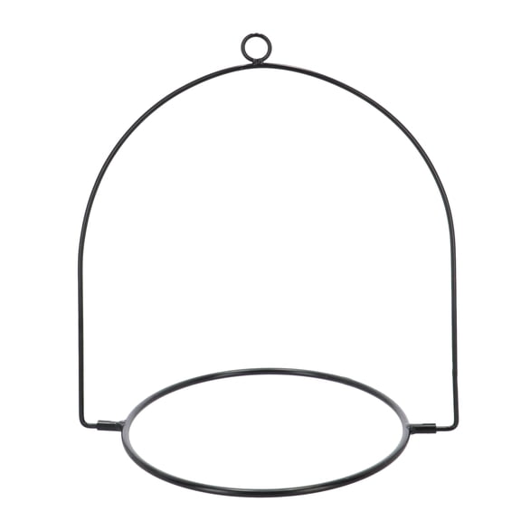 Esschert Design Flower Pot Holder, Large, Black
