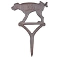 thumbnail image 1 of Esschert Design Dog Sign No Peeing Cast Iron Brown, 1 of 3