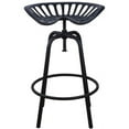 thumbnail image 1 of Esschert Design IH031 Cast Iron & Steel Industrial Heritage Tractor Chair, Black, 1 of 4
