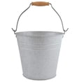 thumbnail image 1 of Esschert Design OZ47 Zinc Bucket with Handle, 5 L, Small, Silver, 1 of 2