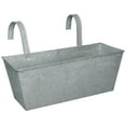 thumbnail image 1 of Esschert Design Old Zinc Rectangular Balcony Flower Planter, 1 of 1