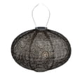 thumbnail image 1 of Esschert Design Oval Paisley LED Lighted Bazaar Lantern - 16.5" - Taupe Brown, 1 of 2