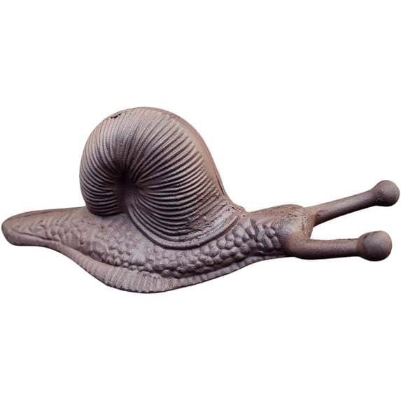 Esschert Design Snail Bootjack, 13 x 4.9 x 4.9 inches, Brown