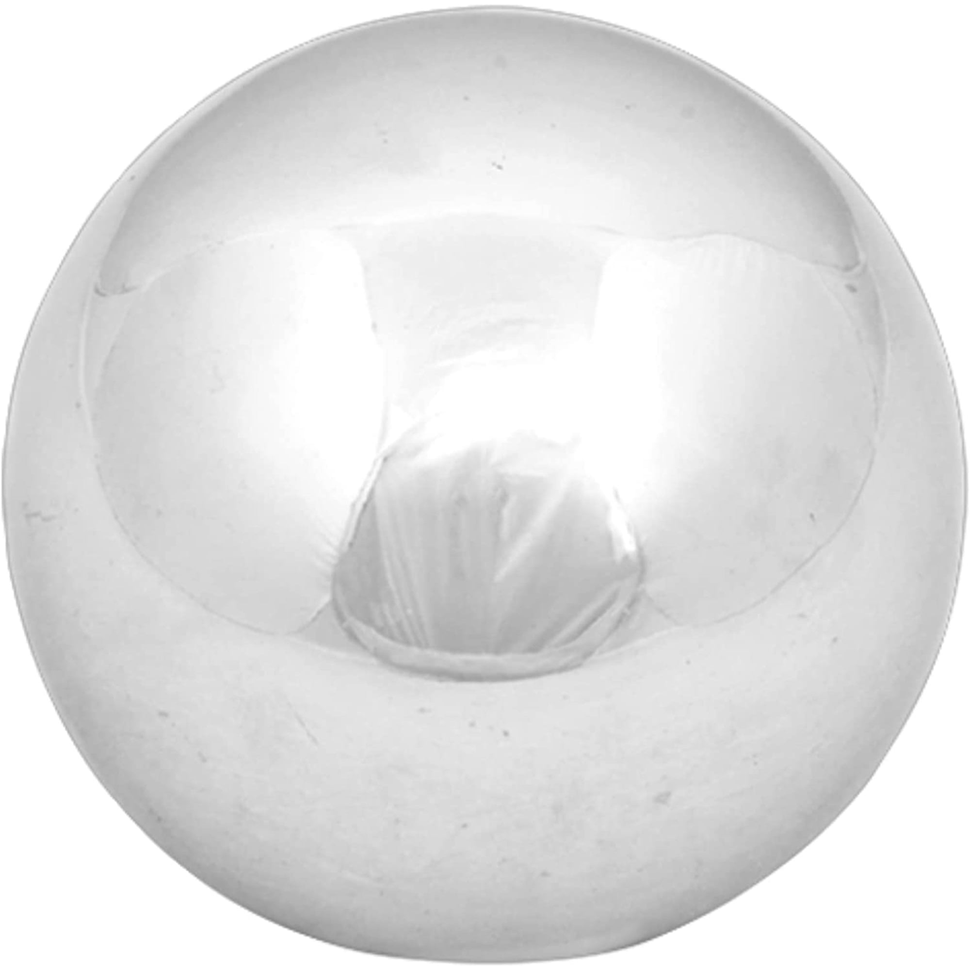 Esschert Design Stainless Steel Gazing Ball Garden Decoration, Silver