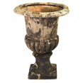 thumbnail image 1 of Esschert Design SSCH132 Ceramic French High Urn with Unique Patina, 1 of 1
