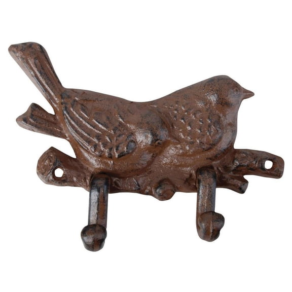 Esschert Design USA BR18 Bird Silhouette Double Hook