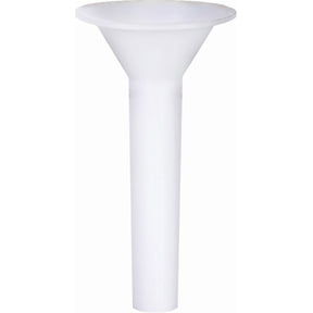 Esschert Design GT164 Plastic Terrarium Funnel, 4.1"W x 7.5"H, White