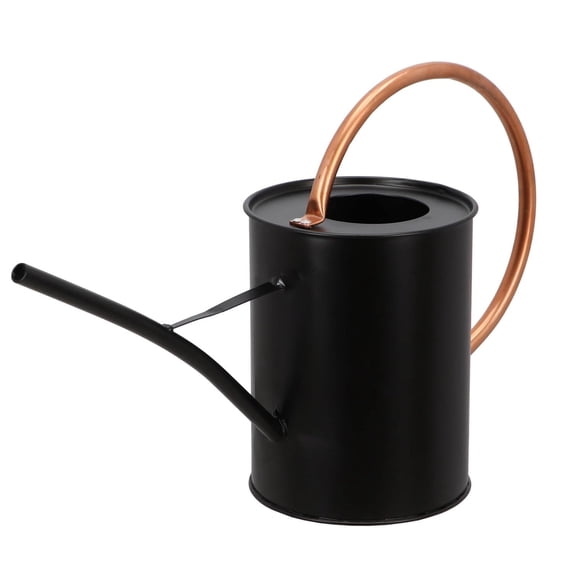 Esschert Design Watering Can, 14.6-Inch, Black and Copper