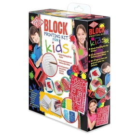 Essdee Block Printing Kit for Kids, P6K4K