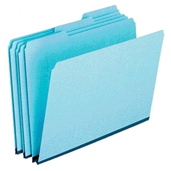 Esselte Corporation 9300T 1-3 Pendaflex Pressboard Expanding File Folders, Blue, 25 Per Box