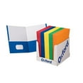 thumbnail image 1 of Esselte Corporation Assorted Colors School Grade Twin Pocket Folders, 100 Count, 1 of 1